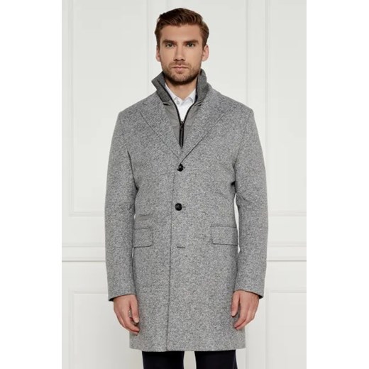 BOSS BLACK Płaszcz 2w1 h-hyde | z dodatkiem wełny 56 Gomez Fashion Store