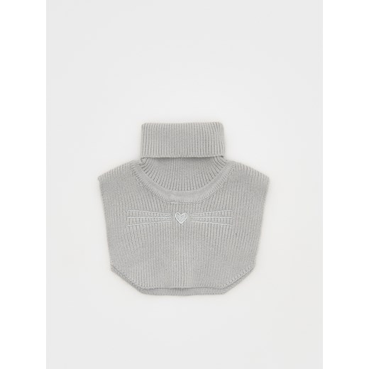 Reserved - Komin z golfem - ciemnoszary Reserved 0-12 miesięcy Reserved