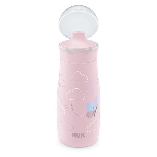 NUK Bidon &quot;Mini-Me Sip Cup Butterfly&quot; w kolorze jasnoróżowym - 300 ml Nuk onesize Limango Polska okazja