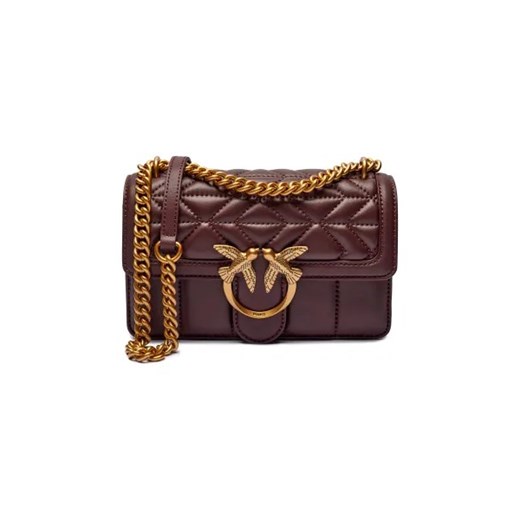 Pinko Skórzana torebka na ramię LOVE ONE MINI DC ze sklepu Gomez Fashion Store w kategorii Kopertówki - zdjęcie 175474960