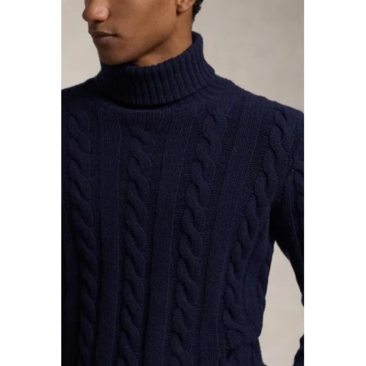 POLO RALPH LAUREN Wełniany golf | Regular Fit | z dodatkiem kaszmiru Polo Ralph Lauren M wyprzedaż Gomez Fashion Store