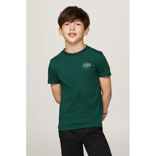 Tommy Hilfiger T-shirt | Regular Fit ze sklepu Gomez Fashion Store w kategorii T-shirty chłopięce - zdjęcie 175475234