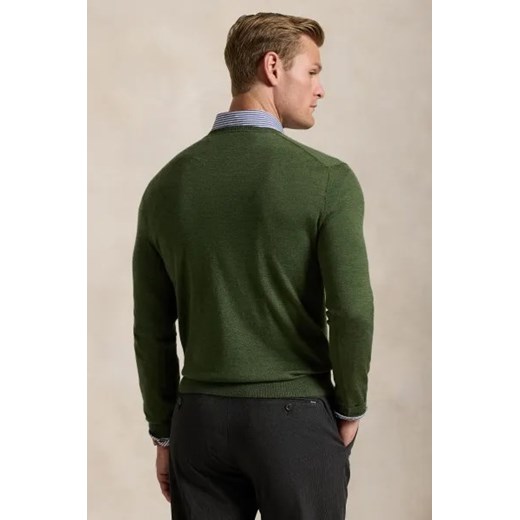 POLO RALPH LAUREN Wełniany sweter | Slim Fit Polo Ralph Lauren L Gomez Fashion Store
