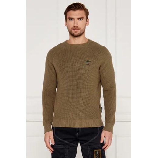 Aeronautica Militare Sweter GIROCOLLO | Regular Fit Aeronautica Militare XL Gomez Fashion Store
