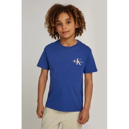 CALVIN KLEIN JEANS T-shirt | Regular Fit ze sklepu Gomez Fashion Store w kategorii T-shirty chłopięce - zdjęcie 175475314