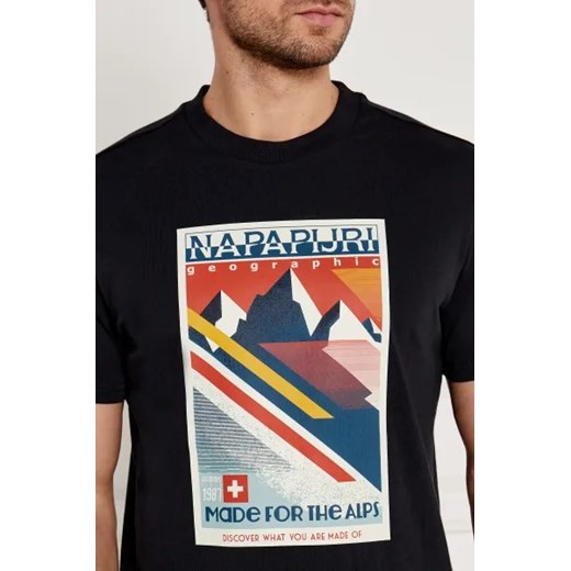 Napapijri T-shirt S-PORTALET | Relaxed fit Napapijri S Gomez Fashion Store