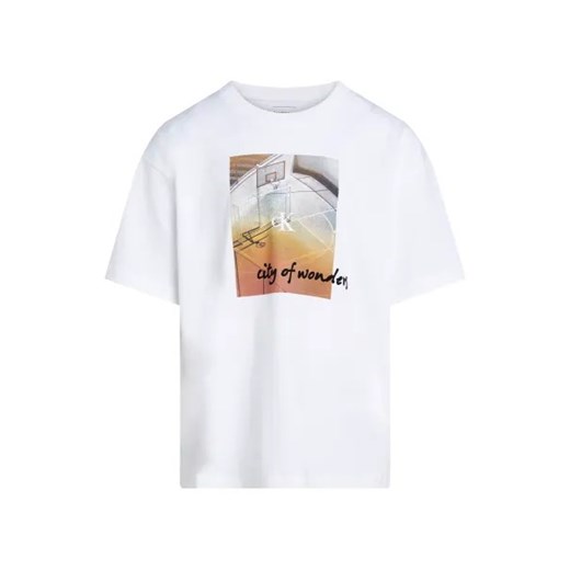 CALVIN KLEIN JEANS T-shirt | Regular Fit ze sklepu Gomez Fashion Store w kategorii T-shirty chłopięce - zdjęcie 175475453