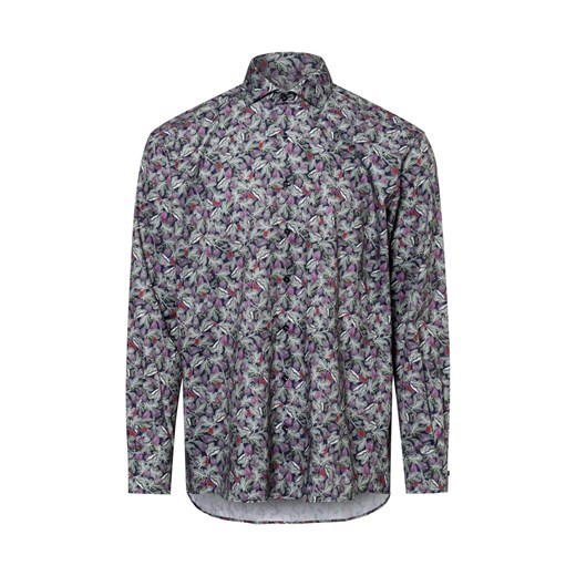 Eterna Comfort Fit Koszula męska Mężczyźni Comfort Fit Bawełna lila wzorzysty ze sklepu vangraaf w kategorii Koszule męskie - zdjęcie 175475962