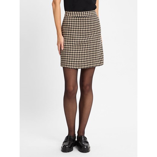 Marie Lund Spódnica damska Kobiety beżowy wzorzysty Marie Lund 38 vangraaf promocja