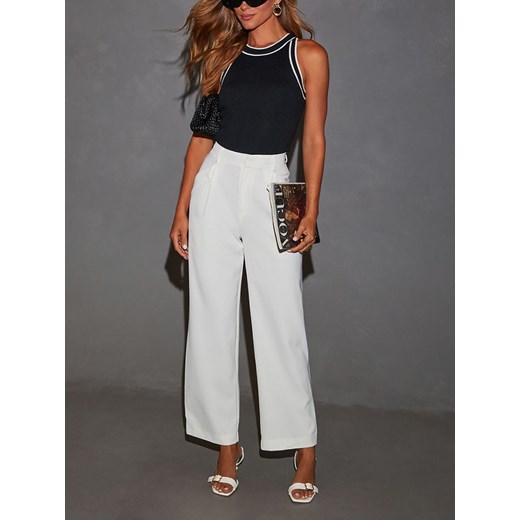 Bluzka damska La Angels z okrągłym dekoltem 