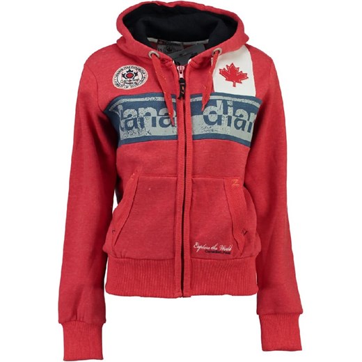 Canadian Peak Bluza &quot;Flashy&quot; w kolorze czerwonym ze sklepu Limango Polska w kategorii Bluzy damskie - zdjęcie 175477572