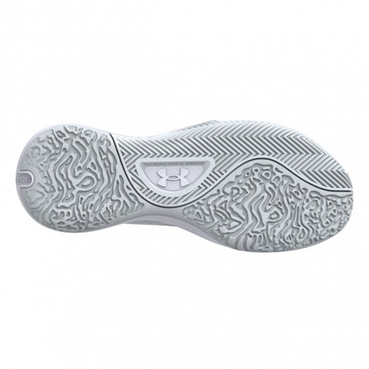 Buty do koszykówki uniseks Under Armour UA Lockdown 7 Low - szare ze sklepu Sportstylestory.com w kategorii Buty sportowe męskie - zdjęcie 175480590