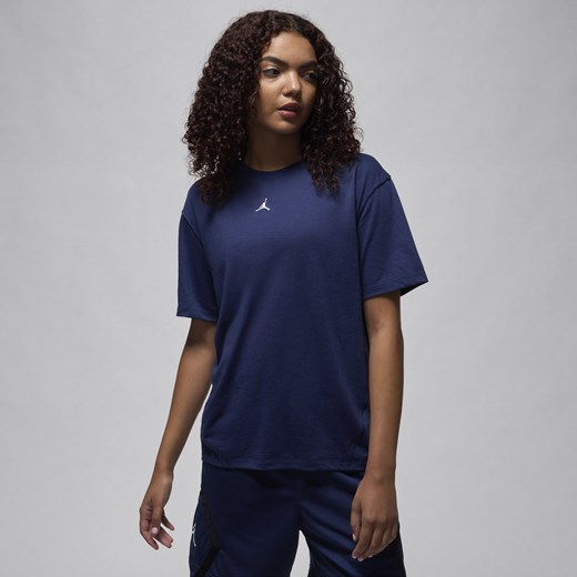 Damska koszulka z krótkim rękawem i motywem otwartego rombu Jordan Sport - Jordan M (EU 40-42) Nike poland