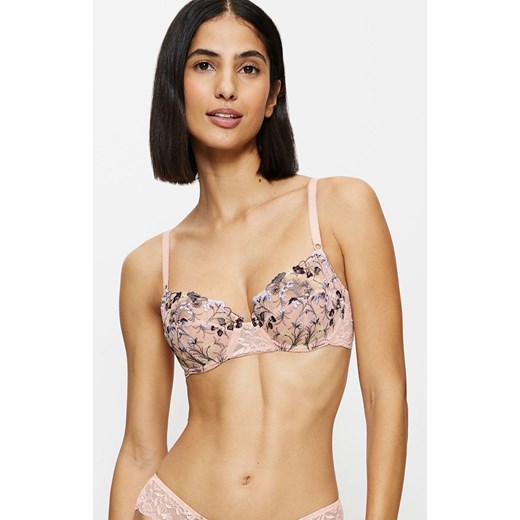 Triumph biustonosz miękki soft Sensual Spotlight W 10219847-7308, Kolor beżowy-wzór, Rozmiar 90C, Triumph ze sklepu Intymna w kategorii Biustonosze - zdjęcie 175484471