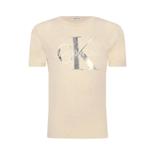 CALVIN KLEIN JEANS T-shirt | Regular Fit ze sklepu Gomez Fashion Store w kategorii Bluzki dziewczęce - zdjęcie 175484634