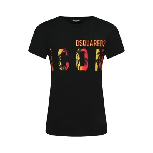 Dsquared2 T-shirt | Regular Fit ze sklepu Gomez Fashion Store w kategorii Bluzki dziewczęce - zdjęcie 175484721