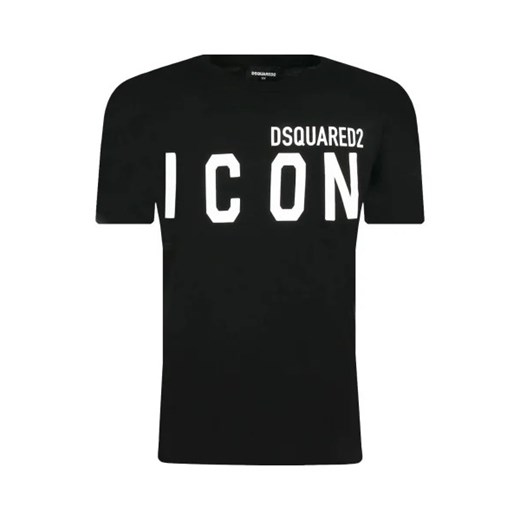 Dsquared2 T-shirt | Regular Fit ze sklepu Gomez Fashion Store w kategorii Bluzki dziewczęce - zdjęcie 175484732