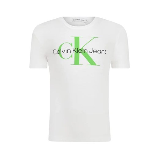 CALVIN KLEIN JEANS T-shirt | Regular Fit ze sklepu Gomez Fashion Store w kategorii Bluzki dziewczęce - zdjęcie 175484772