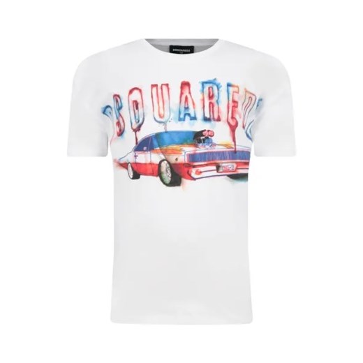 Dsquared2 T-shirt | cool fit ze sklepu Gomez Fashion Store w kategorii Bluzki dziewczęce - zdjęcie 175484780