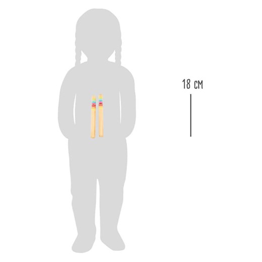 small foot Pałeczki (2 szt.) &quot;Sound&quot; - 3+ Small Foot onesize Limango Polska okazja