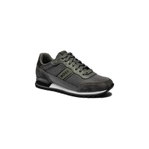 BOSS BLACK Sneakersy Parkour-L_Runn | z dodatkiem skóry ze sklepu Gomez Fashion Store w kategorii Buty sportowe męskie - zdjęcie 175496112