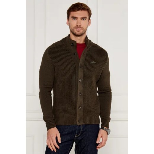 Aeronautica Militare Kardigan | Regular Fit Aeronautica Militare XL Gomez Fashion Store