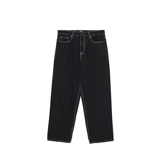 Cropp - Czarne jeansy baggy - czarny Cropp 28/32 Cropp