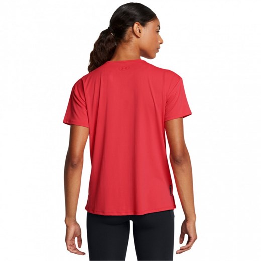 Damska koszulka treningowa Under Armour UA Vanish Energy SS 2.0 - czerwona ze sklepu Sportstylestory.com w kategorii Bluzki damskie - zdjęcie 175499860