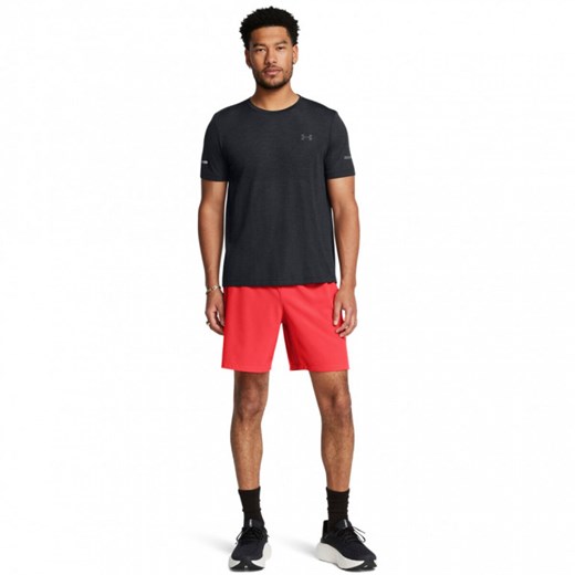 Męskie spodenki do biegania Under Armour UA Launch Pro 7\'\' Shorts - czerwone ze sklepu Sportstylestory.com w kategorii Spodenki męskie - zdjęcie 175499940