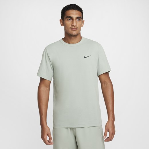 Męska uniwersalna koszulka z krótkim rękawem Dri-FIT UV Nike Hyverse - Zieleń Nike M Nike poland