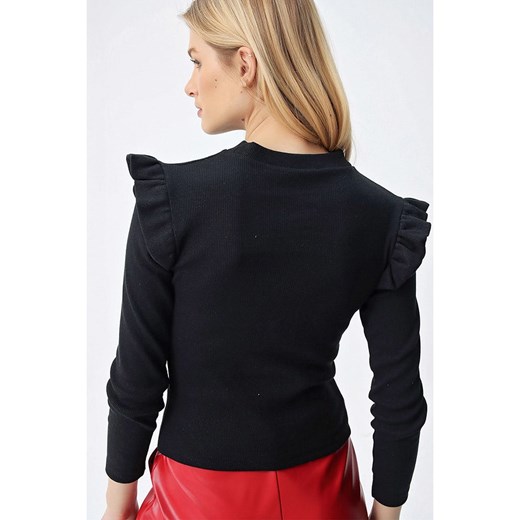 Trend Alacati Sweter w kolorze czarnym Trend Alacati L wyprzedaż Limango Polska