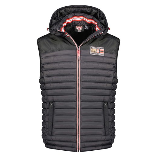 Canadian Peak Kamizelka pikowana &quot;Vadalmeak&quot; w kolorze czarnym ze sklepu Limango Polska w kategorii Kamizelki męskie - zdjęcie 175502370