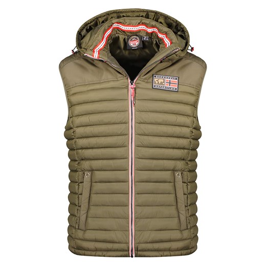 Canadian Peak Kamizelka pikowana &quot;Vadalmeak&quot; w kolorze khaki ze sklepu Limango Polska w kategorii Kamizelki męskie - zdjęcie 175502374