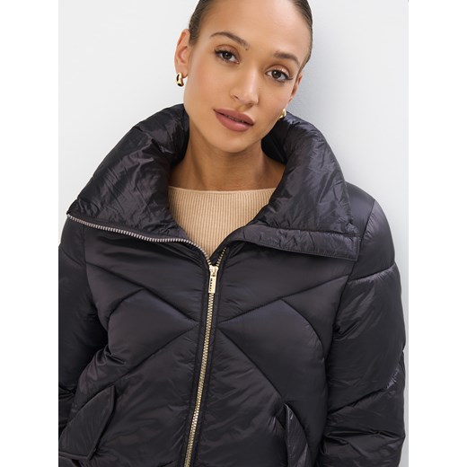 Mohito - Pikowana szara kurtka - szary Mohito 42 Mohito