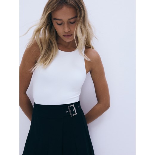 Reserved - Spódnica z wiskozy - czarny Reserved XS Reserved