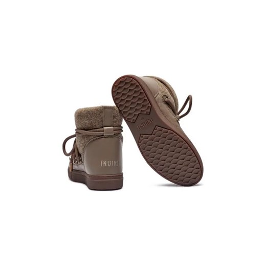 INUIKII Skórzane śniegowce FELT | z dodatkiem wełny Inuikii 38 Gomez Fashion Store