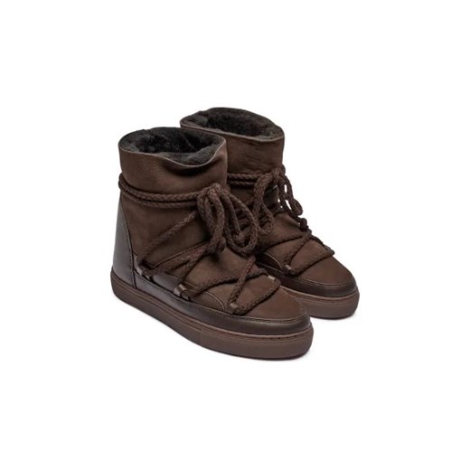 INUIKII Skórzane śniegowce CLASSIC WEDGE | z dodatkiem wełny Inuikii 36 Gomez Fashion Store