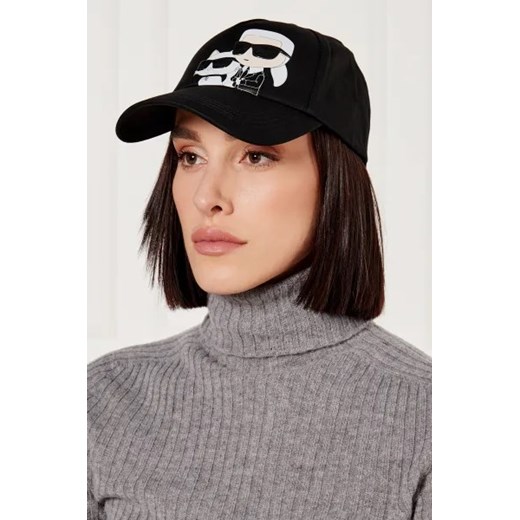 Karl Lagerfeld Bejsbolówka IKONIK Karl Lagerfeld OS Gomez Fashion Store wyprzedaż