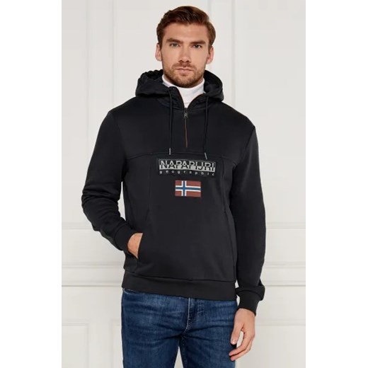 Bluza męska Napapijri na jesień z napisami sportowa