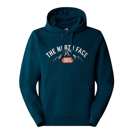 Bluza The North Face Varsity Graphic 0A89DJ1NO1 - granatowa ze sklepu streetstyle24.pl w kategorii Bluzy męskie - zdjęcie 175510104