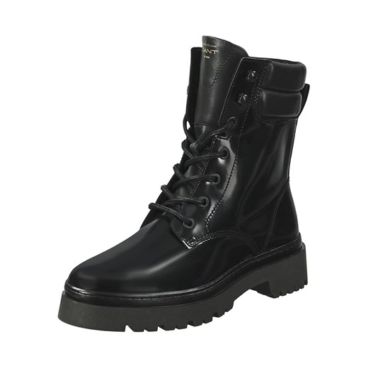 GANT Footwear Skórzane botki &quot;Aligrey&quot; w kolorze czarnym Gant Footwear 38 promocyjna cena Limango Polska
