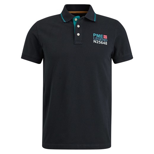 PME Legend Koszulka polo w kolorze czarnym ze sklepu Limango Polska w kategorii T-shirty męskie - zdjęcie 175511080