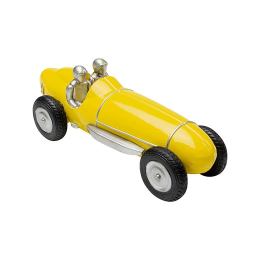 Kare Figurka dekoracyjna &quot;Racing Car&quot; w kolorze żółtym - 25,8 x 9,4 x 9 cm ze sklepu Limango Polska w kategorii Dekoracje - zdjęcie 175511503
