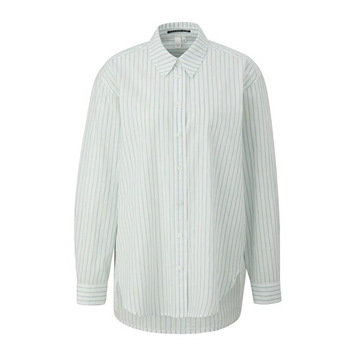 Koszula damska S.Oliver z wiskozy z kołnierzykiem 