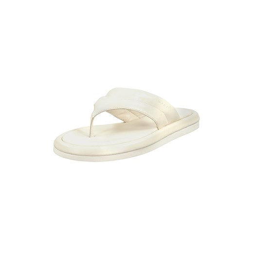 GANT Footwear Skórzane japonki &quot;Clareha&quot; w kolorze kremowym ze sklepu Limango Polska w kategorii Klapki damskie - zdjęcie 175512082