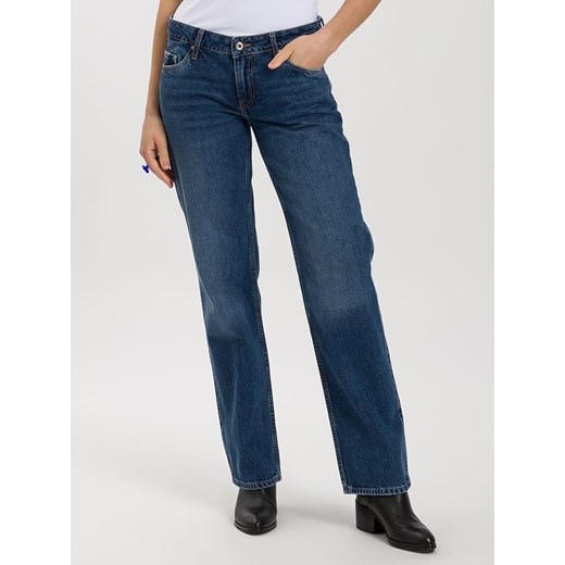 Cross Jeans Dżinsy - Regular fit - w kolorze granatowym ze sklepu Limango Polska w kategorii Jeansy damskie - zdjęcie 175512743