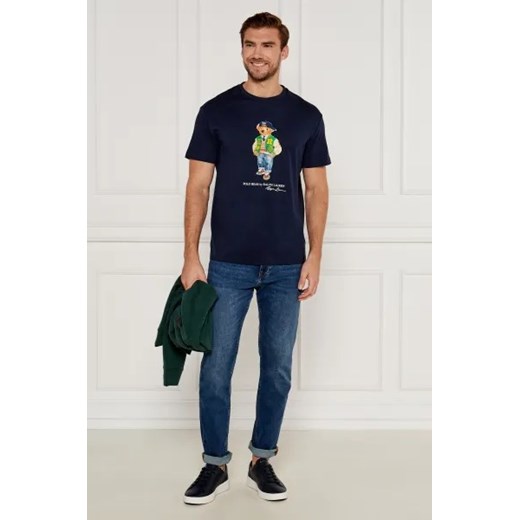 T-shirt męski Polo Ralph Lauren w nadruki