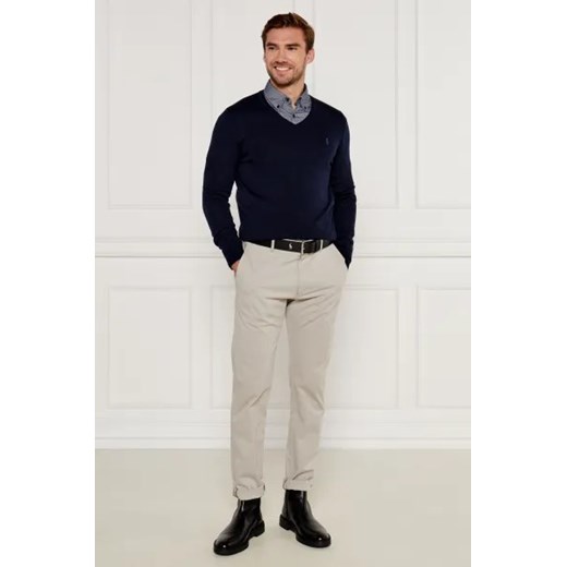 Sweter męski Polo Ralph Lauren z dekoltem w serek