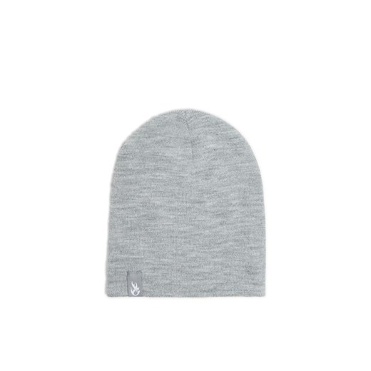 Cropp - Szara czapka beanie z wiskozą - jasny szary ze sklepu Cropp w kategorii Czapki zimowe męskie - zdjęcie 175514672