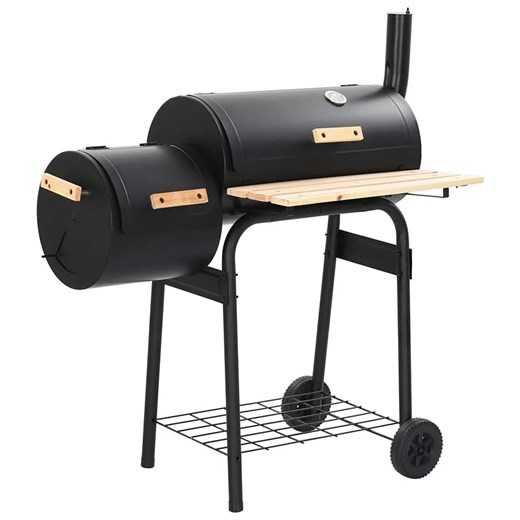 Klasyczny grill ogrodowy z wędzarnią T3-A37 ze sklepu Edinos.pl w kategorii Ogród i taras - zdjęcie 175517084